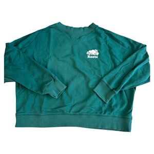 Roots Green Sweater